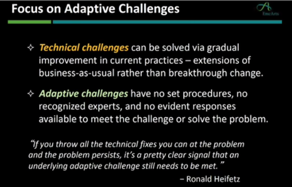 Ron Heifetz - technical and adaptive