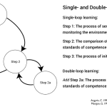 Single- and double-loop learning
