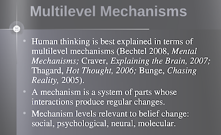 Paul Thagard - muiltilevel mechanisms